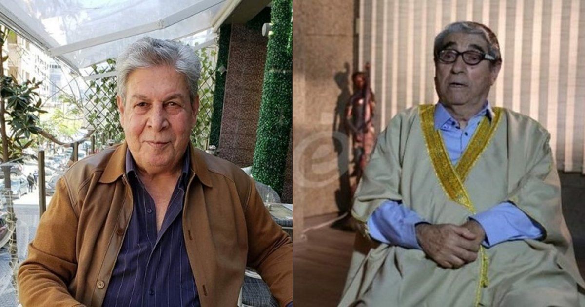 شاهد .. صلاح تيزاني وسمير شمص سويًا في شوارع بيروت