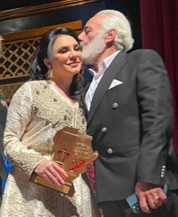 شاهد .. سلاف فواخرجي توجه رسالة مصارحة وتقديرومحبة لـ أيمن زيدان-بالصورة