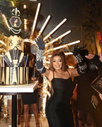 شاهد .. جدل كبير يطال شذى حسون بسبب مجوهراتها في عيد ميلادها