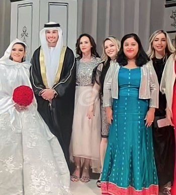 شاهد .. زواج نجم Dubai Bling إبراهيم الصمدي والفن يكشف عن صورة العروس التي أخفاها عن الجميع