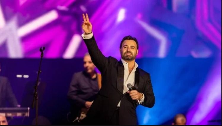 عاصي الحلاني يحيي حفله بالإمارات وسط حشد جمهوري ضخم