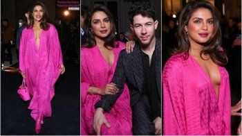 شاهد .. بالصور - نيك جوناس بإطلالة مثيرة مع زوجته بريانكا شوبرا