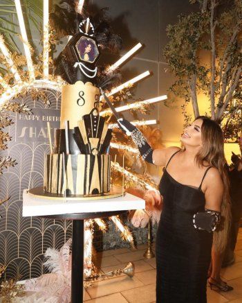 شاهد .. جدل كبير يطال شذى حسون بسبب مجوهراتها في عيد ميلادها