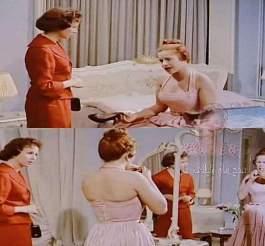 كاريزما هند رستم غطت علي سيدة الشاشة في مشهد الحذاء والسيجارة