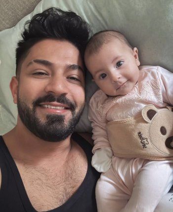 شاهد .. أول صورة لإبنة ماهر جاه.. وخفة دمها حديث الجمهور