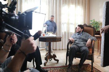 شاهد .. عبد المنعم عمايري وفايز قزق وجهًا لوجه وصور من كواليس "دوار شمالي" في رمضان!