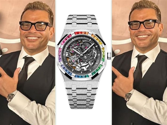 خد بالك لتتسرق يا هضبة : ده الساعة بعشرين مليون جنيه