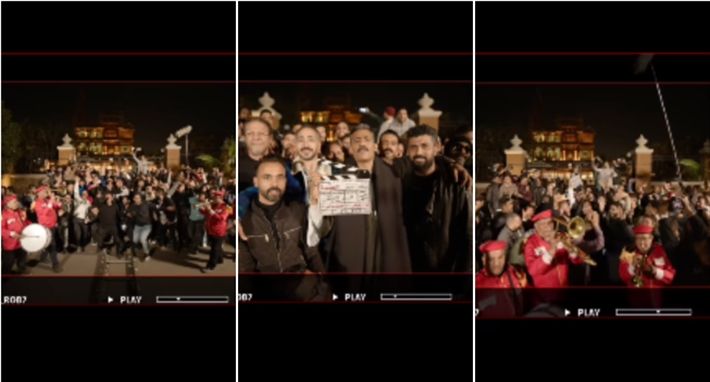 محمد رمضان جايب فرقة “حسب الله” في جعفر العمدة