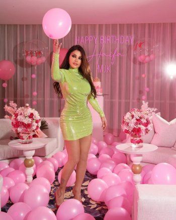 شاهد .. هيفا وهبي بجلسة تصوير خاصة بعيد ميلادها.. وفستانها أدهش الجمهور