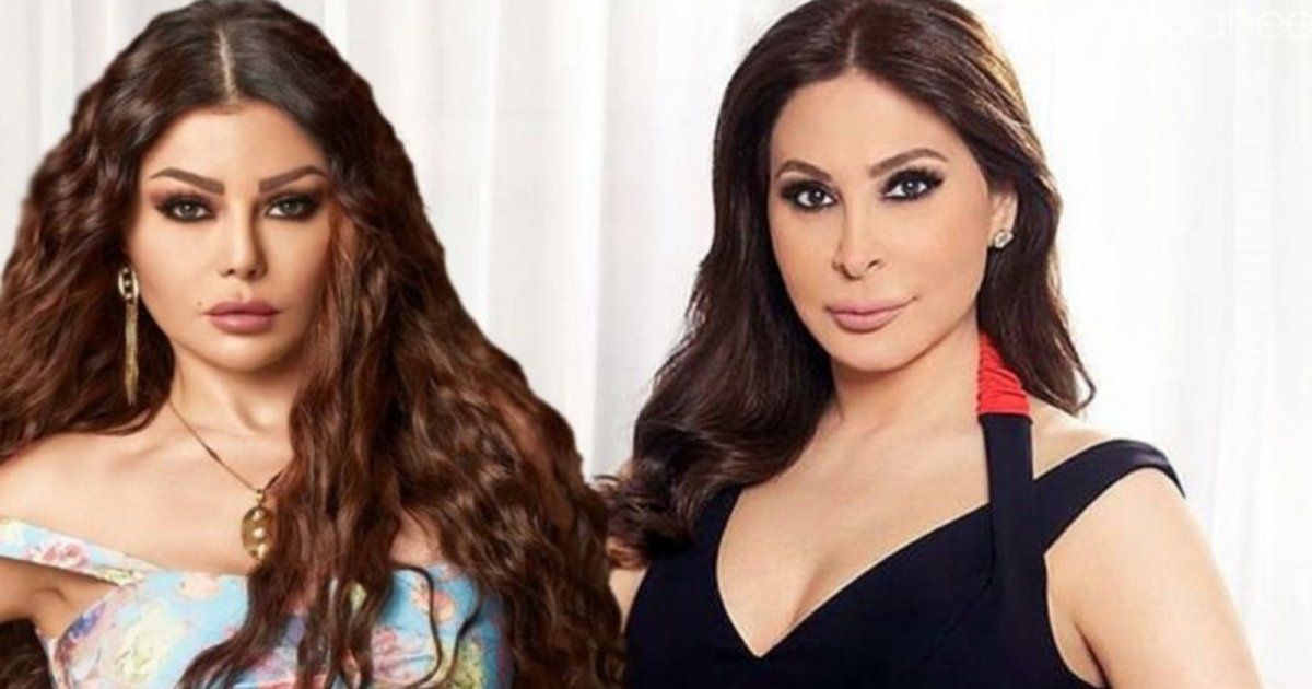 شاهد .. هيفا وهبي تعبر عن حبها لـ إليسا.. وهذه رسالتها