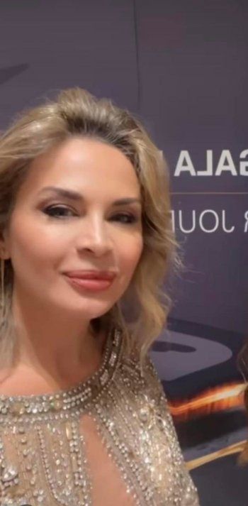 شاهد .. بالصور- أحدث ظهور لـ نيكول بردويل ملكة جمال لبنان لعام 1992