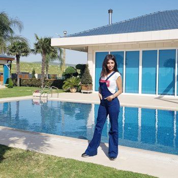 شاهد .. جولة في منزل أمل بوشوشة وزوجها اللبناني وليد عواضة الفخم - بالصور