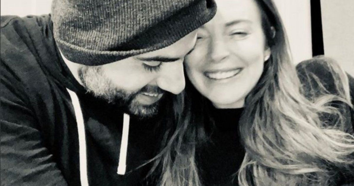 شاهد .. ليندسي لوهان وبدر شماس ينتظران مولودهما الأول