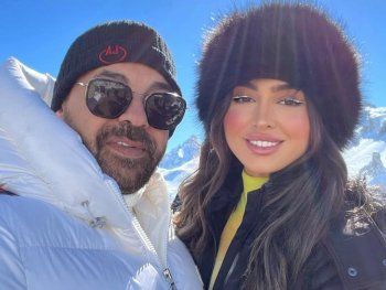 شاهد .. طارق العريان يحتفل بعيد ميلاد نيكول سعفان.. وهذا ما قاله