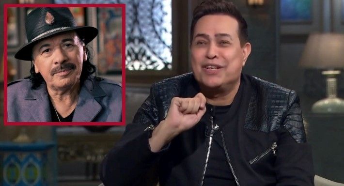 حكيم هيغني مع كارلوس سانتانا : مشرفنا