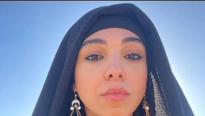 لوك جديد علي الكيوتة سلمي أبو ضيف : هتبقي الحجة ستوتة في المداح 3