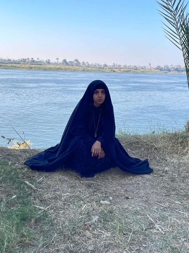 لوك جديد علي الكيوتة سلمي أبو ضيف : هتبقي الحجة ستوتة في المداح 3