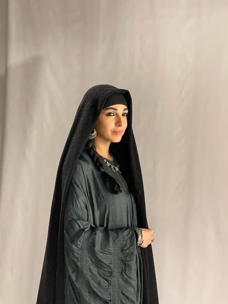 لوك جديد علي الكيوتة سلمي أبو ضيف : هتبقي الحجة ستوتة في المداح 3