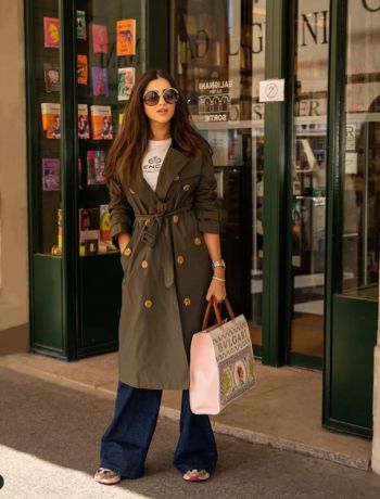 شاهد .. بالصورة- مي عمر تخطف الأنظار بإطلالتها من باريس