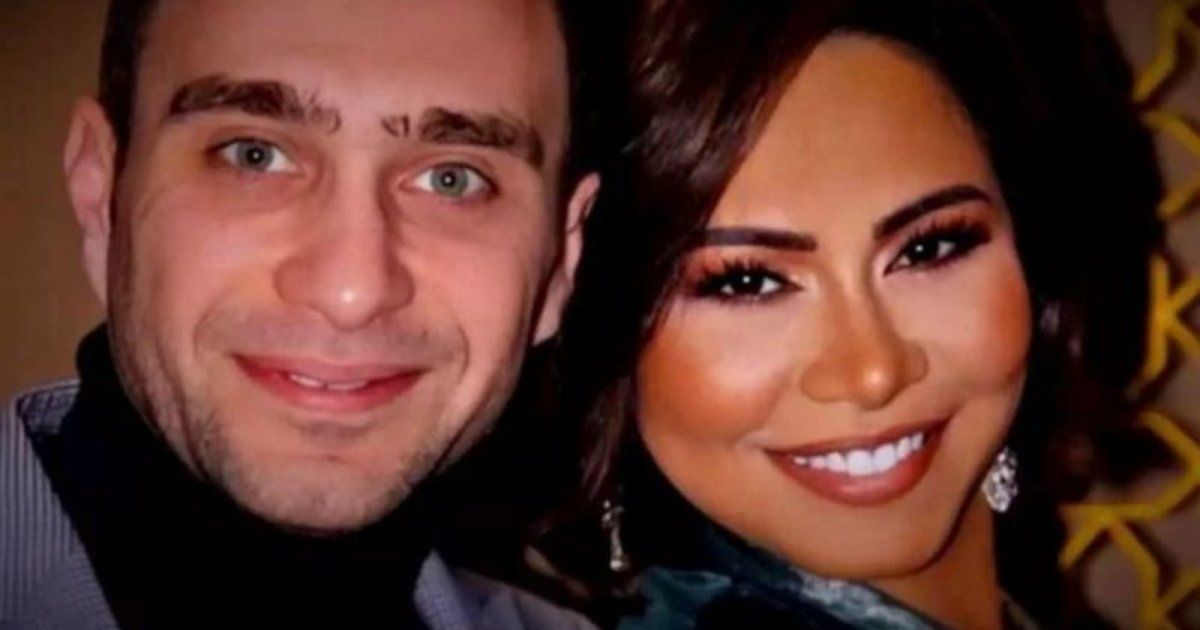 شاهد .. قبلتين من شيرين عبد الوهاب لـ حسام حبيب في عيد ميلاده