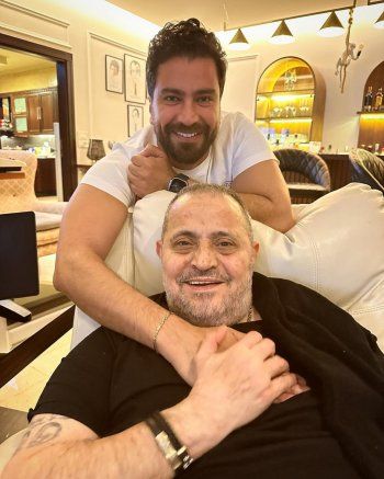 شاهد .. معتصم النهار بصورة مع جورج وسوف ويصفه بهذه الكلمات