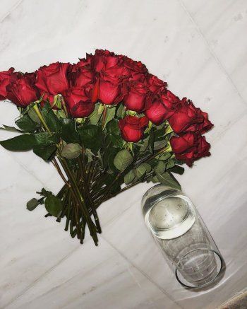 شاهد .. بالصور- بإطلالة تحبس الأنفاس..هيفا وهبي تتألق مع الورد الأحمر