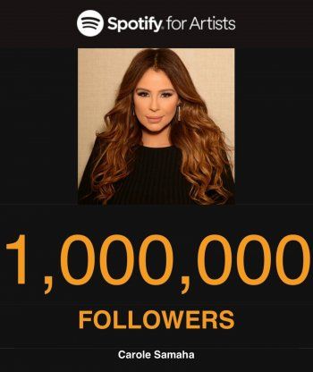 شاهد .. رقم قياسي تحققه كارول سماحة