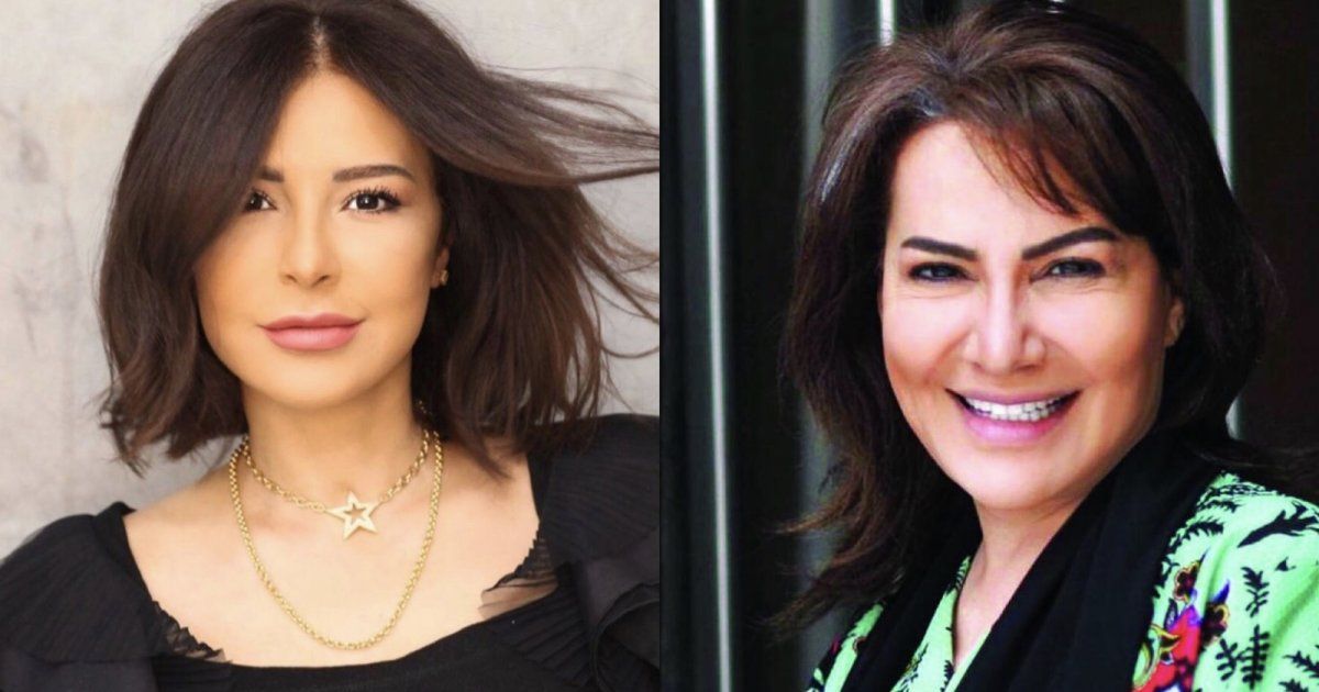 شاهد .. ماغي بو غصن تهنئ هدى حسين بتكريمها في مهرجان الزمن الجميل.. وهذا ما قالته