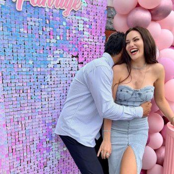 شاهد .. هكذا إحتفل بوراك أوزجيفيت بعيد ميلاد فهرية أفجان.. فكم بلغ عمرها؟