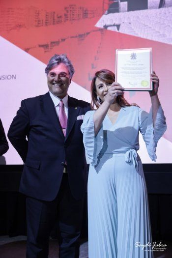 شاهد .. بالصور - مهرجان الفيلم اللبناني في كندا يكرم تقلا شمعون وطوني فرج الله