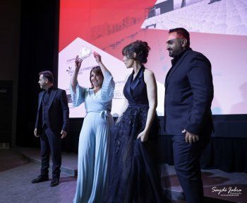 شاهد .. بالصور - مهرجان الفيلم اللبناني في كندا يكرم تقلا شمعون وطوني فرج الله