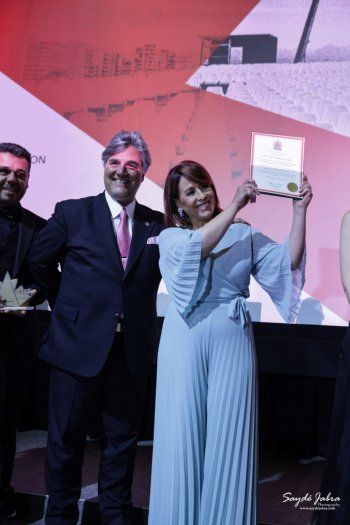 شاهد .. بالصور - مهرجان الفيلم اللبناني في كندا يكرم تقلا شمعون وطوني فرج الله