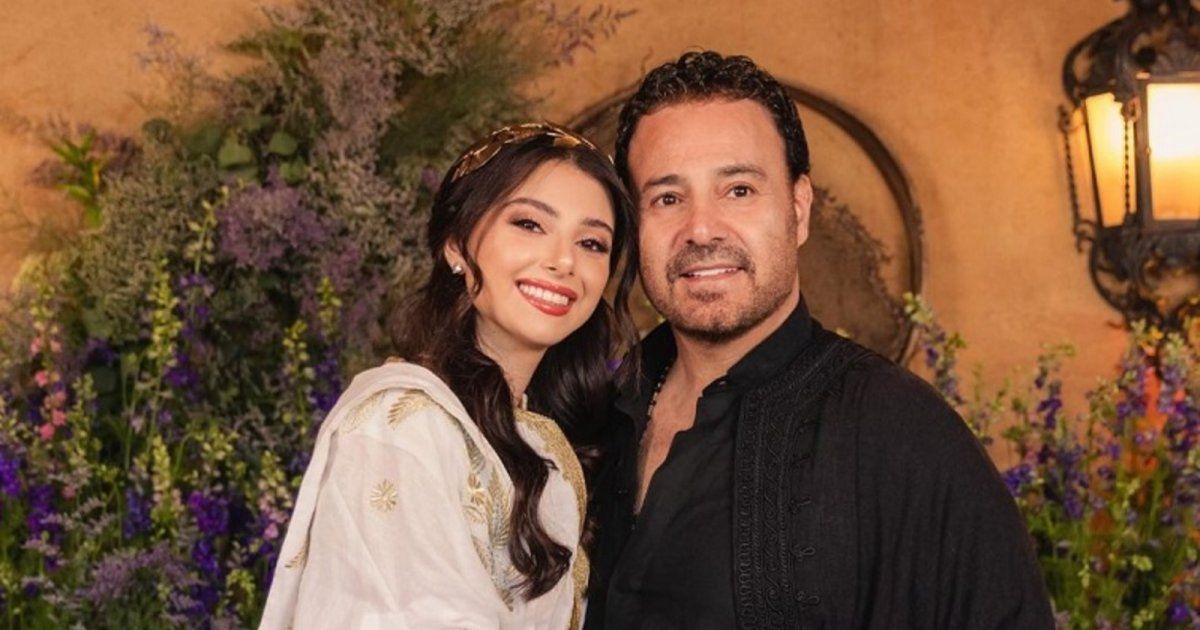 شاهد .. دمعة عاصي الحلاني زفت ابنته ماريتا عروس الحلانية