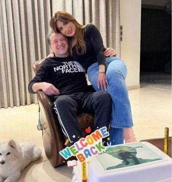 شاهد .. بالصور- جولة في منزل مروان خوري وزوجته ندى... ديكوره راقي للغاية