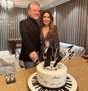 شاهد .. بالصور- جولة في منزل مروان خوري وزوجته ندى... ديكوره راقي للغاية