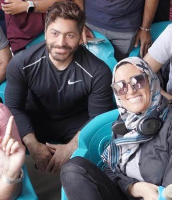 شاهد .. بعد الإنتهاء من تصوير فيلم تاج.. هذا ما صرحت به المخرجة سارة وفيق لتامر حسني