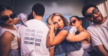 شاهد .. بالصورة- بلحظات من كليب أغنيتها الجديدة.. نيكول سابا تحمس الجمهور من كواليس "Feeling Cool"