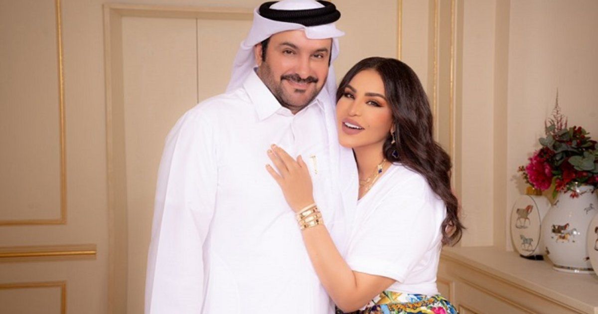 شاهد .. أحلام تحتفل بالذكرى الـ 20 لزواجها وهذا ما قاله مبارك الهاجري في أول لقاء بينهما