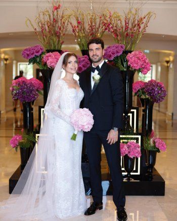 شاهد .. إيدا إيجي تدخل القفص الذهبي وفستانها بتصميم لبناني يسرق الأضواء-بالصور