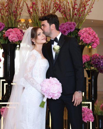 شاهد .. إيدا إيجي تدخل القفص الذهبي وفستانها بتصميم لبناني يسرق الأضواء-بالصور