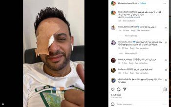 شاهد .. ماذا قال خالد سرحان بعد تسببه في إصابة مصطفى قمر في " اولاد حريم كريم " ؟