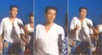 شاهد .. فيديو نادر لـ أحمد عز قبل الشهرة.. تعرفوا إلى مهنته!