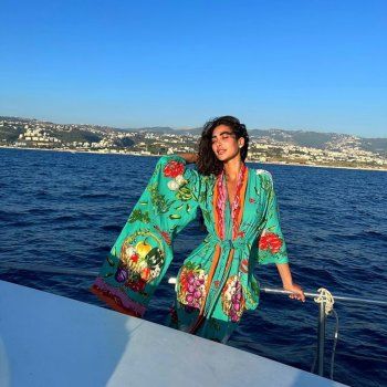 شاهد .. بإطلالة صيفية مميزة.. نور الغندور تتألق على اليخت وتسحر الجمهور بجمالها - بالصور