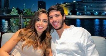 شاهد .. بالصور - حفيد عادل إمام يحتفل بخطوبته وغموض حول حالة جده