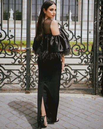 شاهد .. بالصور- إطلالة مميزة وملفتة لـ درة التونسية