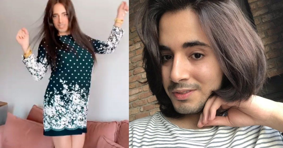 شاهد .. بالفيديو- بدر خلف يرقص بفستان قصير : تعلموا الاغراء يا جاهلين