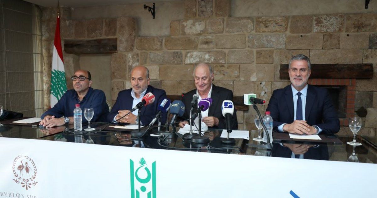 شاهد .. خاص وبالصور - مهرجانات جبيل تعلن عن حفلاتها في خلال مؤتمر صحافي