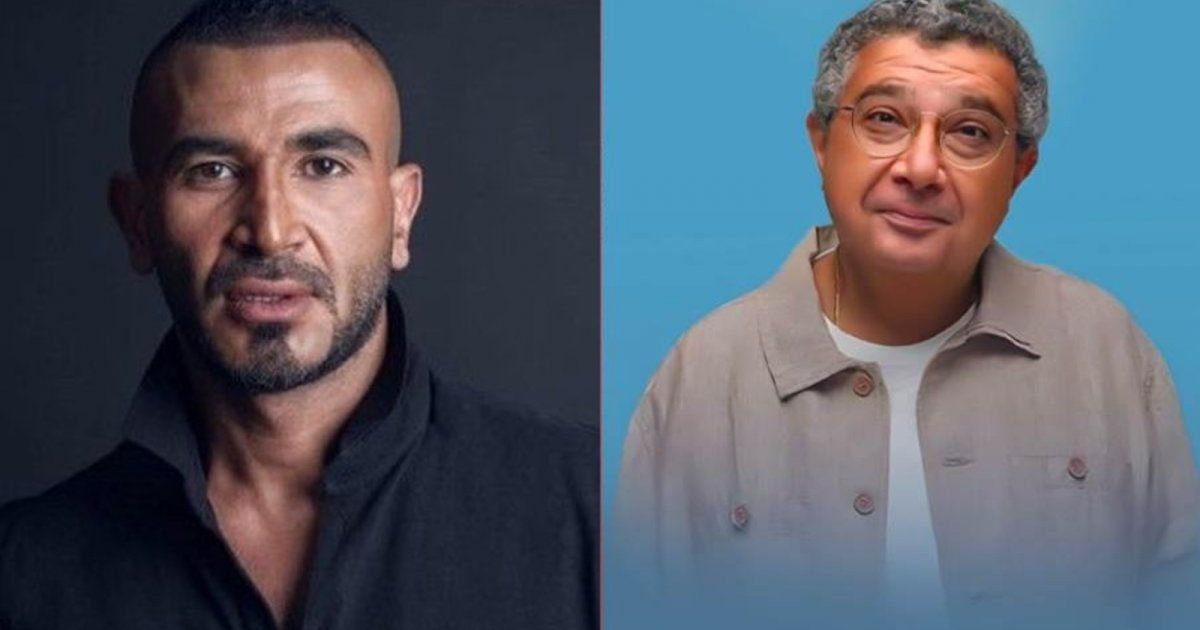 شاهد .. بالصورة - هذا ما قاله أحمد سعد عن ماجد الكدواني