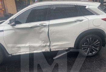 شاهد .. بالصور - ممثلة شهيرة تتعرض لحادث سير مروع