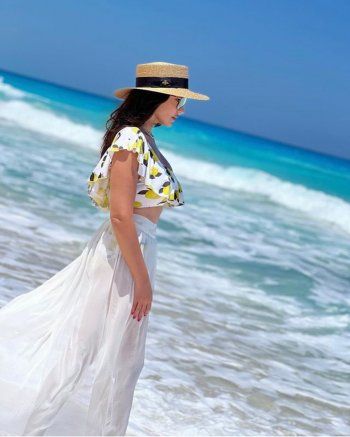 شاهد .. بالصور- إطلالة مميزة لـ درة التونسية